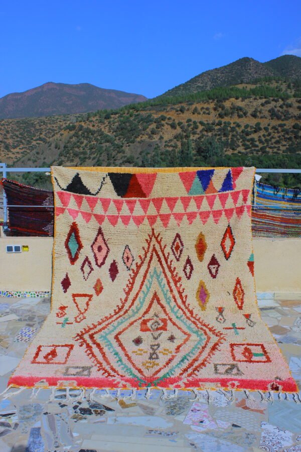 _MG_6005 Grand tapis traditionnel Azilal 300 X 200 Cm