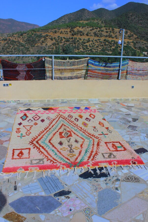 _MG_6013 Grand tapis traditionnel Azilal 300 X 200 Cm