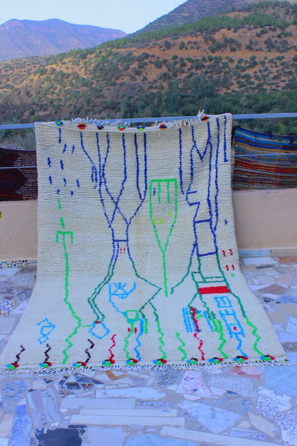 _MG_6135 Grand tapis traditionnel Bejaâd 300 X 200 Cm