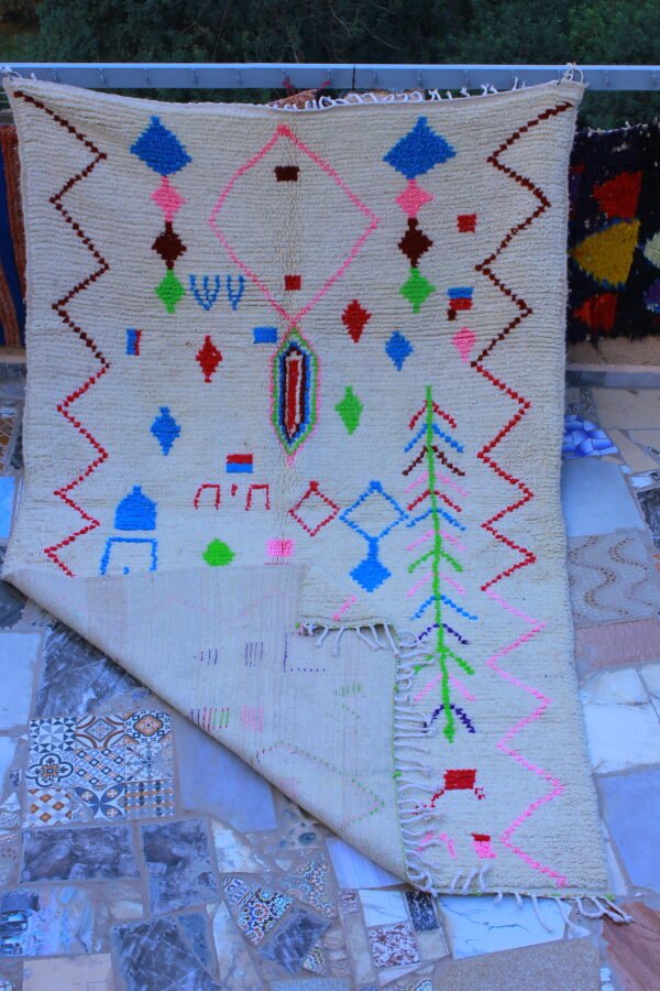 _MG_6211 Grand tapis traditionnel AZILAL 280 X 180 Cm